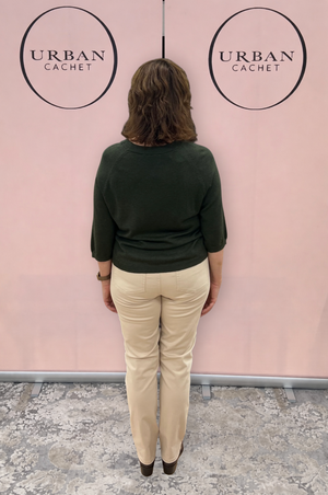 Humidity Grace Top in Moss