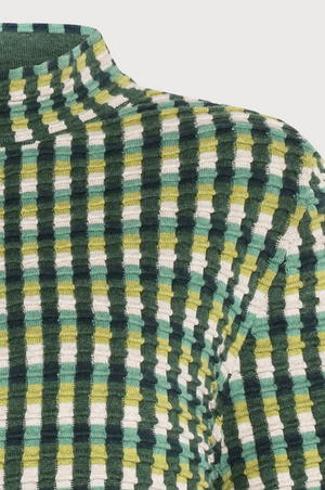 Mansted Denmark Eden Ripple Check Funnel in Dark Green