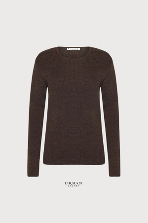 Mansted Denmark Tibby Crew in Dark Brown