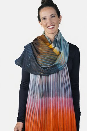 Tradition Textiles Wool Accordion Scarf