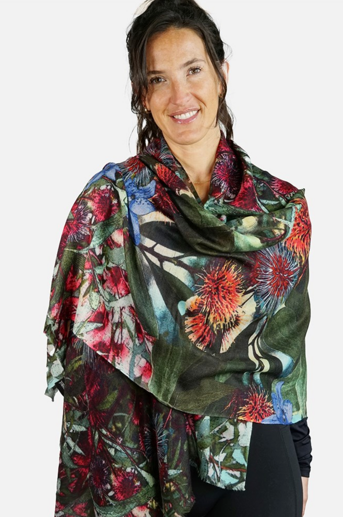 Tradition Textiles Wool Natures Path Scarf