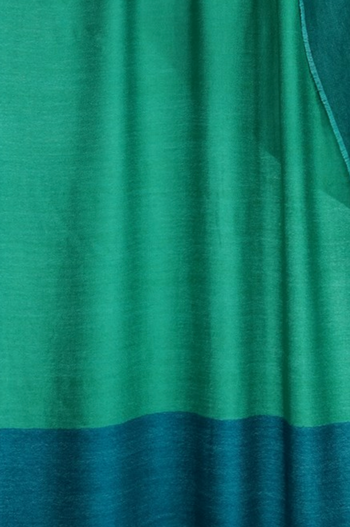 Tradition Textiles Wool Woven Striple Reverse Scarf in Greens