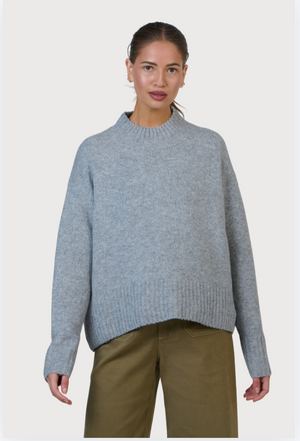 Namastai Cosy Knit Jumper in Silver
