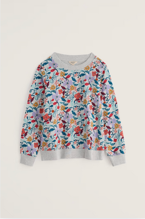 Seasalt Cornwall Bright Wave Sweatshirt in Winding Meadow Mix
