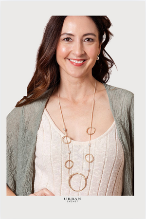 Enhance Accessories Leveque Necklace in Gold