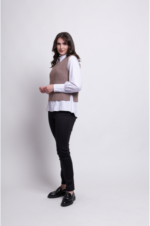 Foil Lou Lou Skinny Jean in True Black