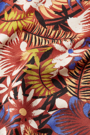 King Louie Border Skirt Madeleine in Slenna Red