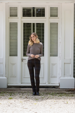 Vassalli Slim Leg Full Length Pull On in Soho