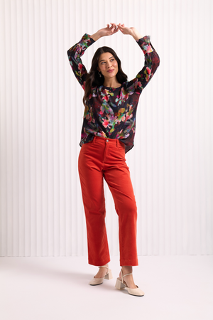 Foil Fancy Pants in Satsuma