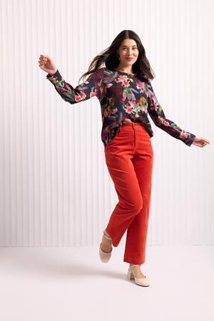 Foil Fancy Pants in Satsuma