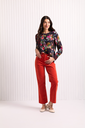 Foil Fancy Pants in Satsuma