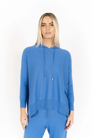 Humidity Peyton Hoodie in Blue