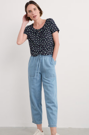 Seasalt Cornwall Appletree T-Shirt in Bud Flower Maritime