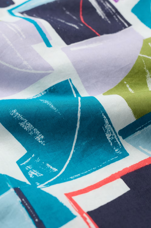 Seasalt Cornwall Paint Pot Skirt in Block Shapes Mix