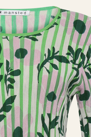 Mansted Denmark Panama Blooms & Crew Crew in Green