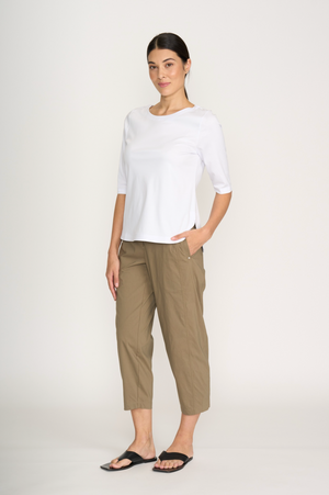 Foil Pump It Up Trapeze Pant in Dune