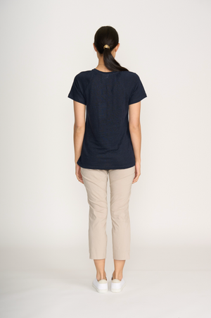 Foil Finish Line Trapeze Pant in Sand