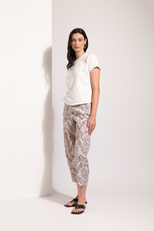 Foil Just Jokes Tee in White