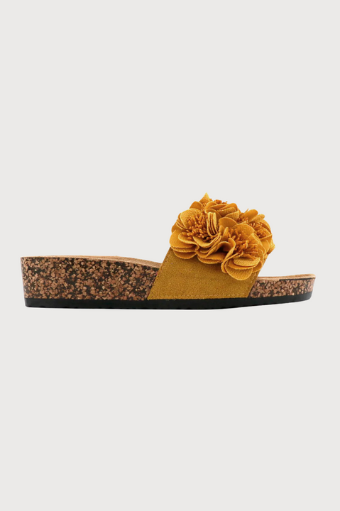 loscabos Corsage Sandal in Amber