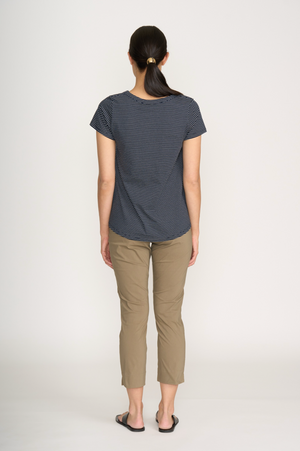 Foil Finish Line Trapeze Pant in Dune