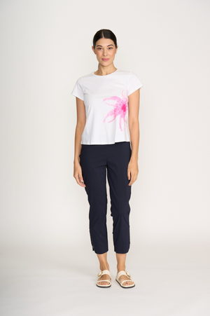 Foil Finish Line Trapeze Pant in True Navy