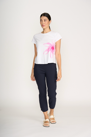 Foil Finish Line Trapeze Pant in True Navy