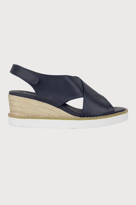 Hinako Mila Sandals in Deep Ocean