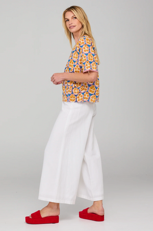 Boom Shankar Guru Top in Emilia Blue