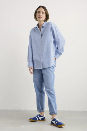 Seasalt Cornwall Sea Path Shirt in Mini Sunrise Skipper