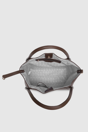 Louenhide Sutton Shoulder Bag in Chocolate