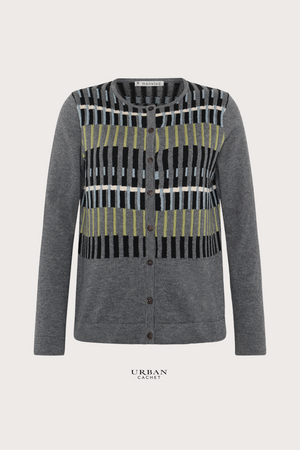 Mansted Denmark Jolie Piano Cardi in Mercury