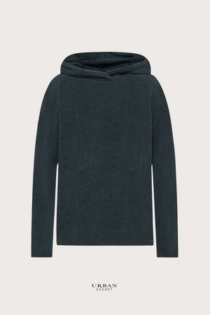 Mansted Denmark Zoley Yak Hoodie in Cold Green