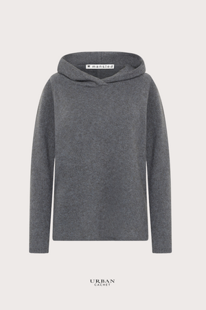 Mansted Denmark Zoley Yak Hoodie in Cold Grey