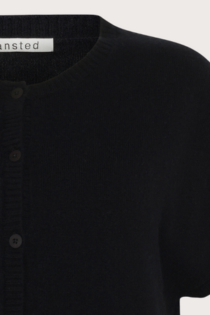 Mansted Denmark Haiku Yak Blend Vest in Black