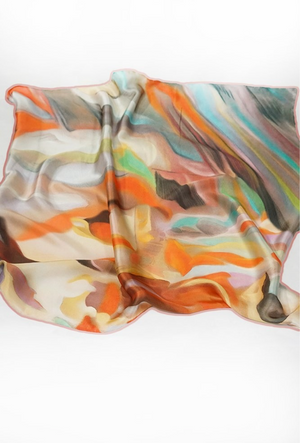 Tradition Textiles 100% Silk Reflections Scarf