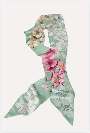 Tradition Textiles 100% Silk Tea Tree Twilly
