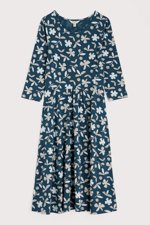Seasalt April Dress in Organic Shapes Dark Lugger