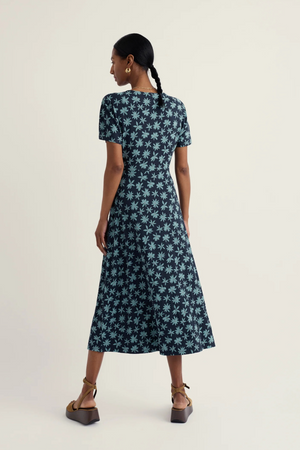 Seasalt Cornwall Mirva Dress in Tropic Bloom Maritime