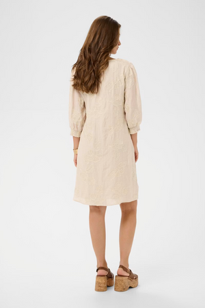 Cream Clothing Emilia Short Dress in Perfectly Pale Melange
