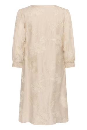 Cream Clothing Emilia Short Dress in Perfectly Pale Melange