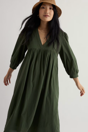 Seasalt Cornwall Earth Colours Dress in Hosta