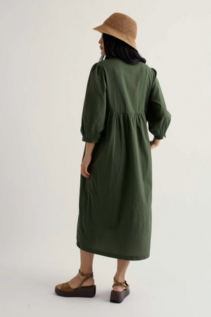 Seasalt Cornwall Earth Colours Dress in Hosta