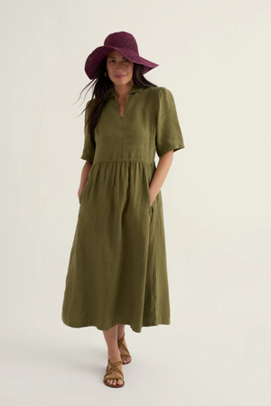 Seasalt Cornwall Fen Violet Dress in Creek
