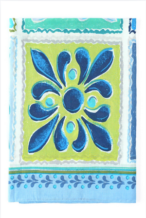 Enhance Accessories Freeme Blue Scarf 100% Cotton