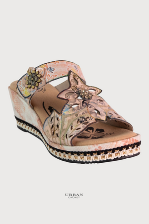 Hinako Tivoli Sandal in Peach