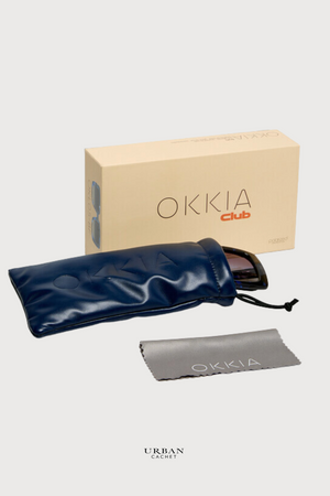 OKKIA Ischia Sunglasses in Blue Frost
