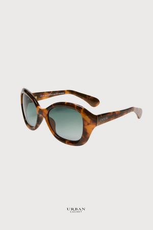 OKKIA Procida Sunglasses in Havana/Green