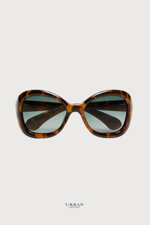 OKKIA Procida Sunglasses in Havana/Green