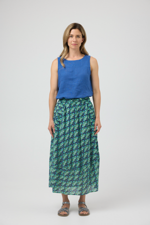 CAKE Pocket Panel Skirt in Broccoli