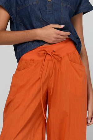 Boom Shankar Guru pants in Rust